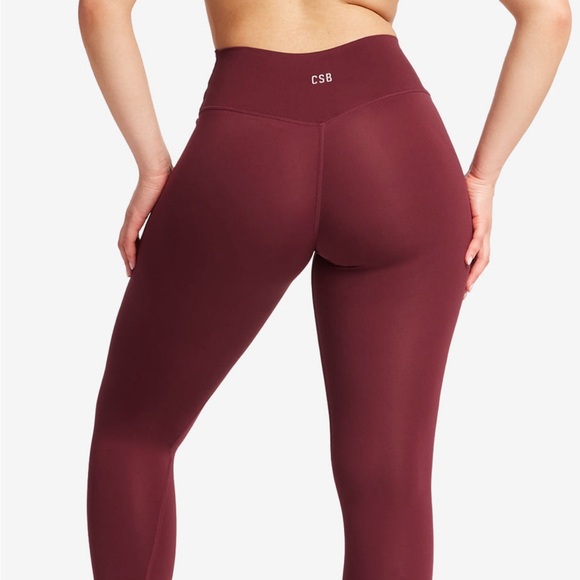 SOLD ~ CSB 90’s Collection burgundy set - Picture 2 of 6